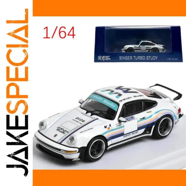 RWB Porsche Singer Turbo Diecast Model