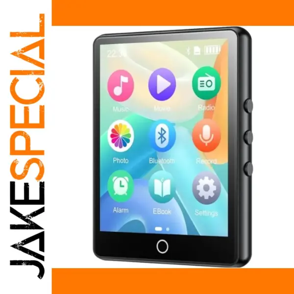 32GB Bluetooth MP3 Player with Touch Screen