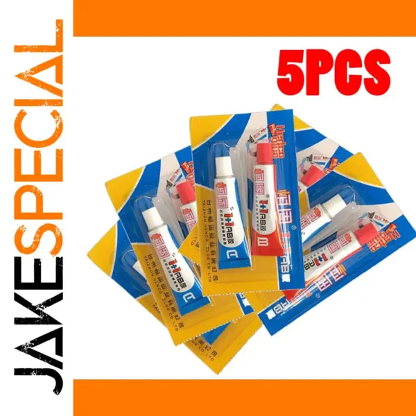 Heavy-Duty AB Epoxy Glue for Metal and Plastic Repair