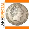 George III Silver-Plated Replica Coin