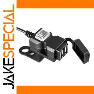 Dual USB Motorcycle Charger with Quick Charge 3.0