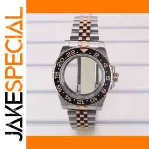 40mm Stainless Steel Watch Case with Sapphire