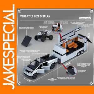Scale 1:32 Tesla Cybertruck Diecast Model Car