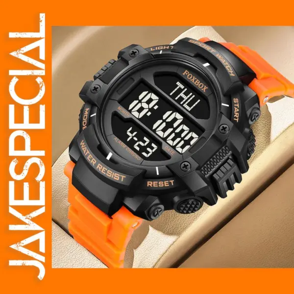 FOXBOX Waterproof Quartz Sports Watch for Men
