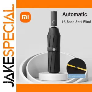 Xiaomi 16 Bone Automatic Collapsible Umbrella for Adults