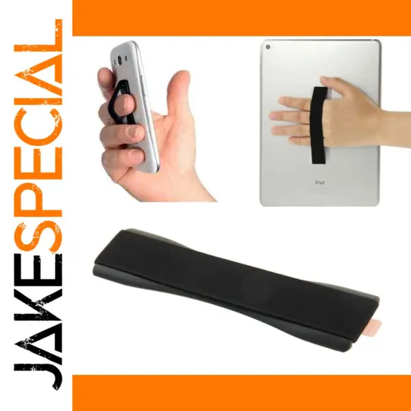 Universal Finger Grip Phone Holder for Tablets and Smartphones