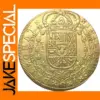 Gold Plated 1712 Spain 8 Escudos Replica Coin