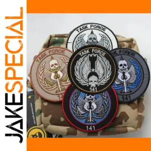 Call of Duty Skull Embroidered Tactical Patches 8cm
