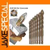 Masonry Drill Bits Set 3-12mm Hex Shank