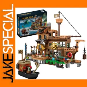 675 Pcs Pirate Ship Building Blocks Set