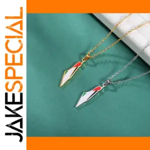 Arab Palestine Map Pendant Necklace