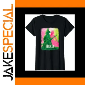 Elphaba & Glinda Cartoon T-Shirt for Women