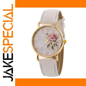 Rose Flower Women Quartz Wrist Watch 57245
