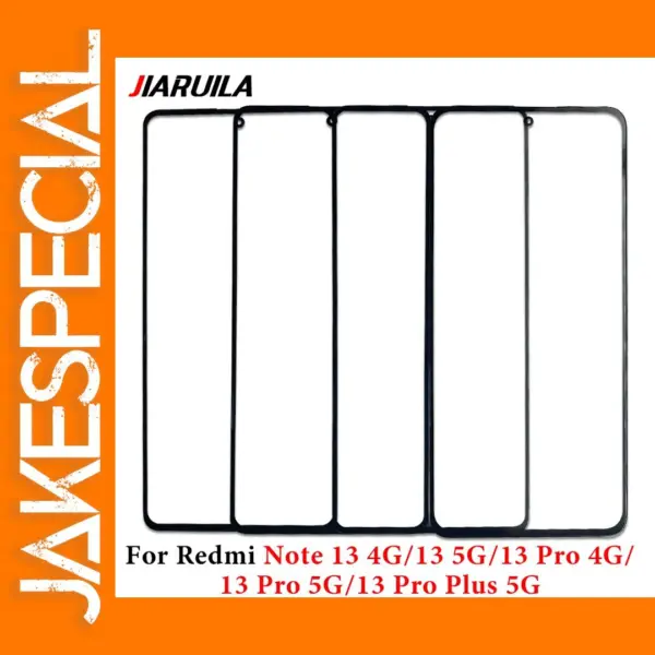 Front Glass with OCA for Xiaomi Redmi Note 13 Pro Plus