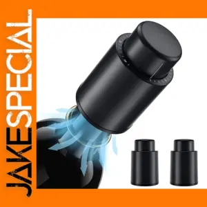 Vacuum Wine Bottle Stopper with Date Marker