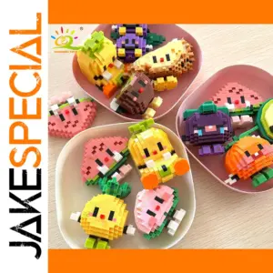 HUIQIBAO Mini Fruit Micro Building Block Set