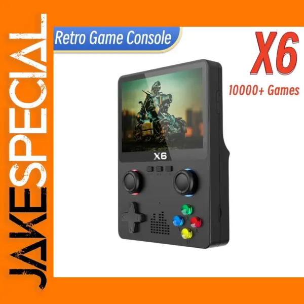 X6 Handheld Game Console 32GB 10000 Games