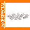 20 Pcs Silver Princess Crowns for Dolls