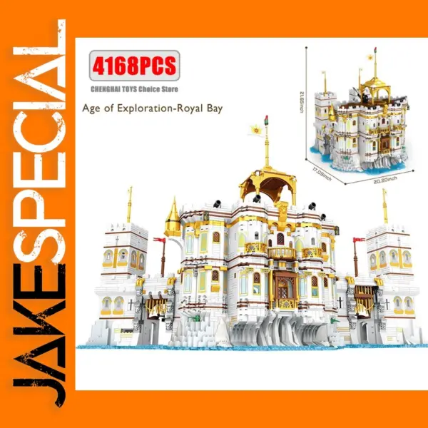 4168PCS Royal Bay Castle Building Blocks Set