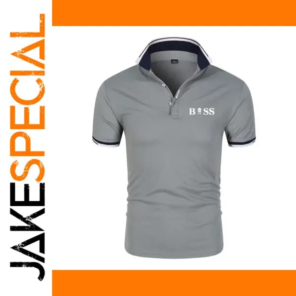 Men's Quick-Drying Short-Sleeved Polo Shirt