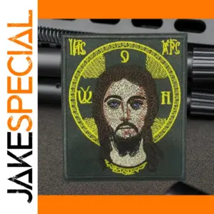 Jesus Embroidery Tactical Patch for Clothing