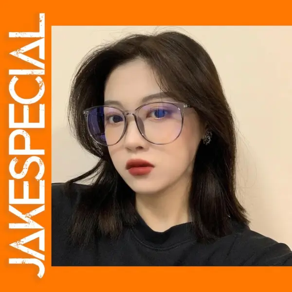 Myopia Cat Eye Glasses - Minus 1.0 Diopter