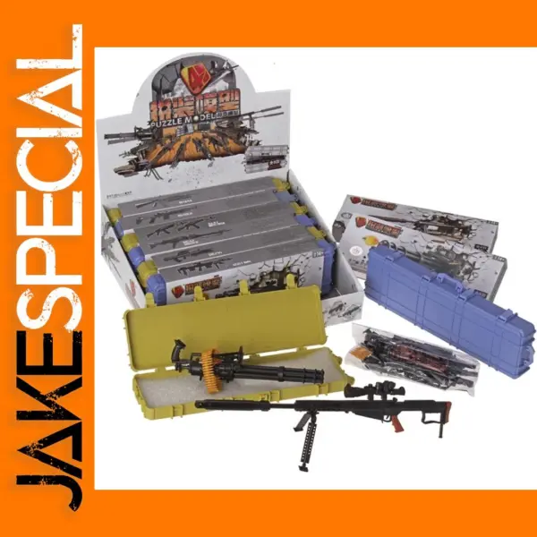 1/6 Scale 4D Assemble Gun Model Set 8pcs