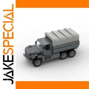 URAL-375 Military Off-Road Truck Building Blocks