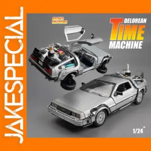 Welly 1:24 Diecast DMC-12 DeLorean Model Car