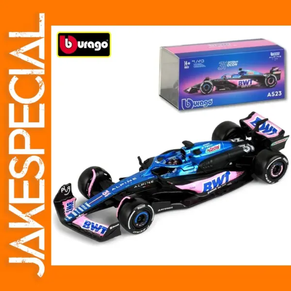 Bburago 1:43 BWT Alpine A523 F1 Model Car