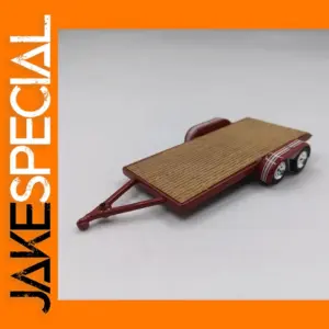 Scale 1:64 Alloy Car Trailer Model