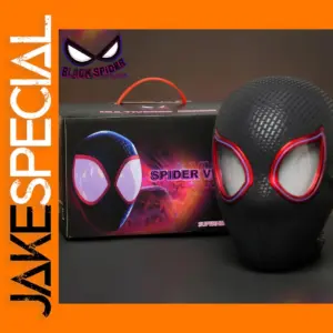 Spiderman Moving Eyes Electronic Mask Cosplay