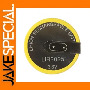 5pcs LIR2025 Rechargeable Coin Cell Batteries for Car Keys