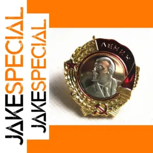 Red Banner Lenin Medal Replica for Collectors