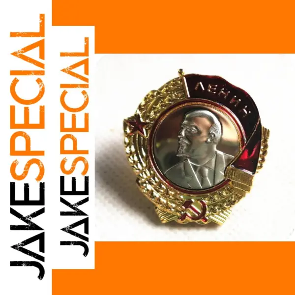 Red Banner Lenin Medal Replica for Collectors