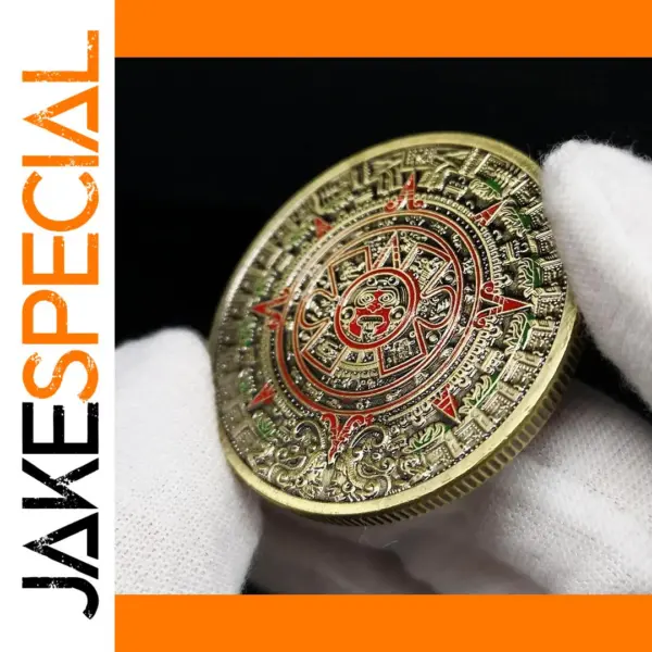 Aztec Gold Decorative Commemorative Coin