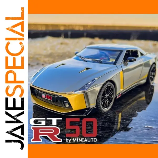 1:24 Scale GTR50 Diecast Model Car with Sound