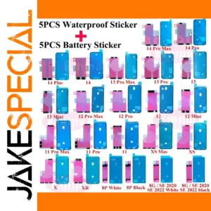 10pcs Waterproof Battery & Screen Adhesive for iPhone