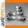 6 Piece Chrome Guitar Locking Tuners M6
