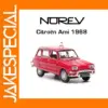 1:87 Scale 1968 Citroen Ami 6 Police Model