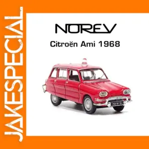 1:87 Scale 1968 Citroen Ami 6 Police Model