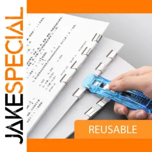Mini Hand Clamp Push Stapler for Binding
