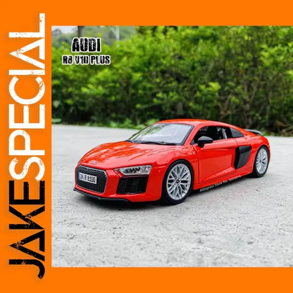 Maisto 1:24 Audi R8 V10 Plus Diecast Model
