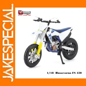 Bburago 1:18 Husqvarna FS 450 Motorcycle Model