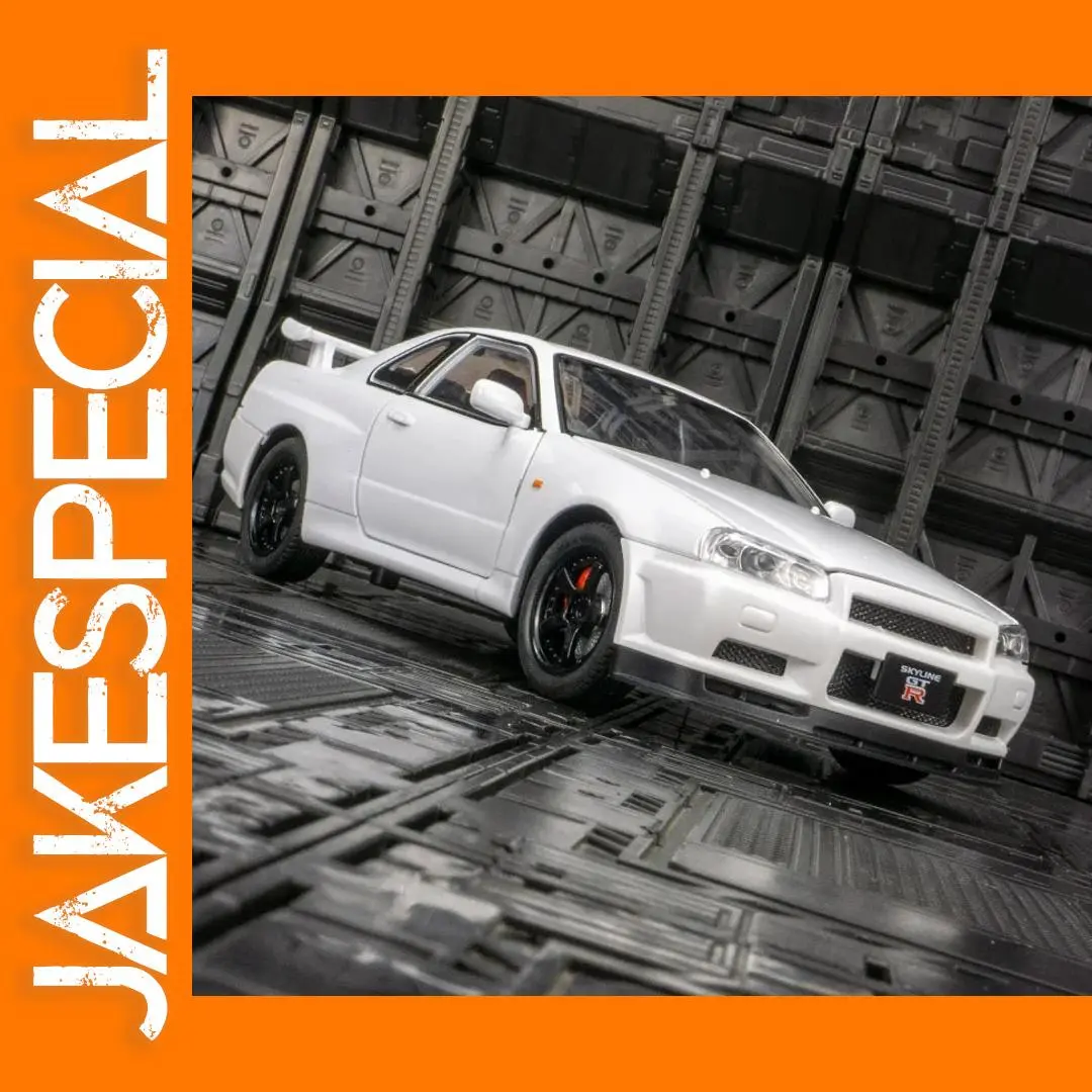 1/24 Nissan GTR R34 Diecast Car Model 1 1/24 Nissan GTR R34 Diecast Car Model