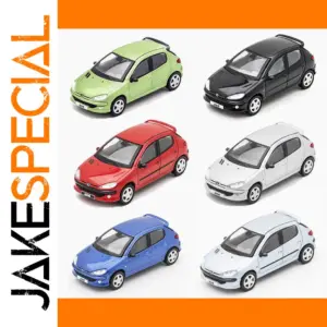 1/64 Scale Diecast 206 Vintage Car Model