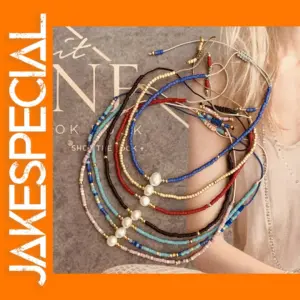Miyuki Seed Beads Women's Pearl Bracelet