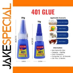 Transparent Strong Adhesive for Jewelry Repair