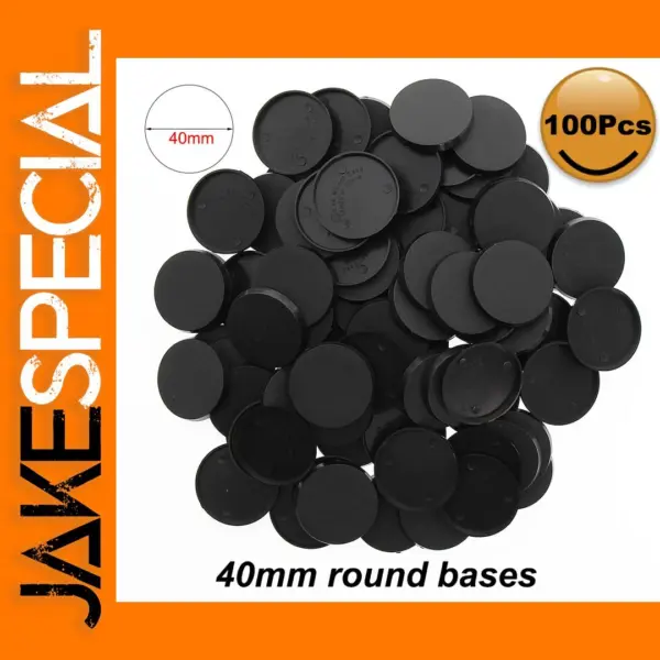 40mm Round Model Bases for Table Games