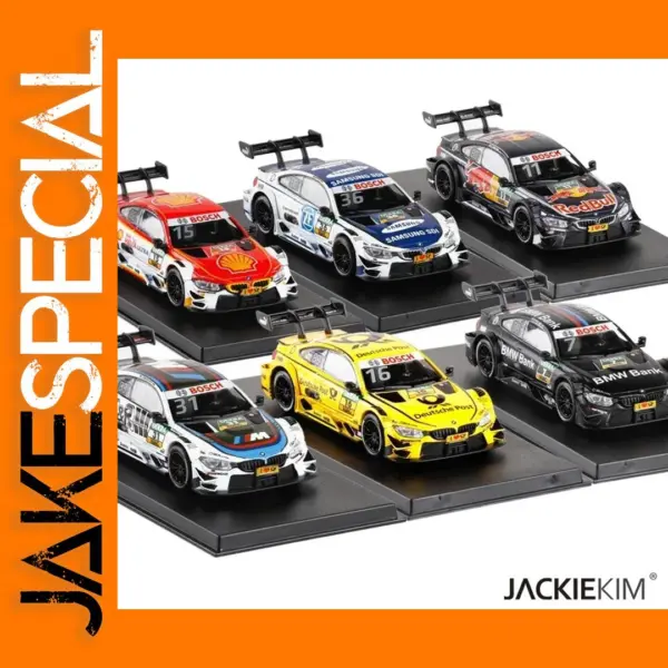 BMW M4 Audi RS5 DTM Diecast Model Car 1:43